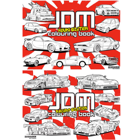 JDM Colouring Book Double Deal