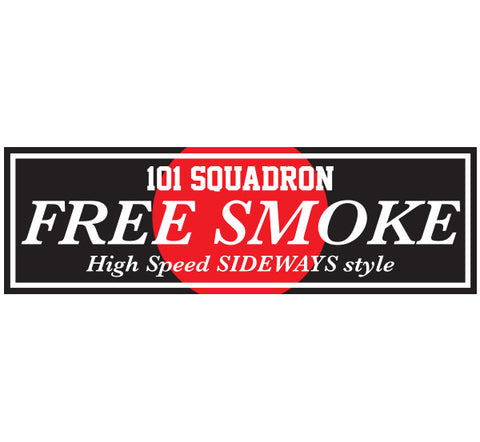 Free Smoke Sticker